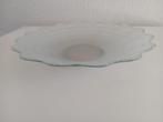 Glazen schaal craquelé, Ophalen of Verzenden