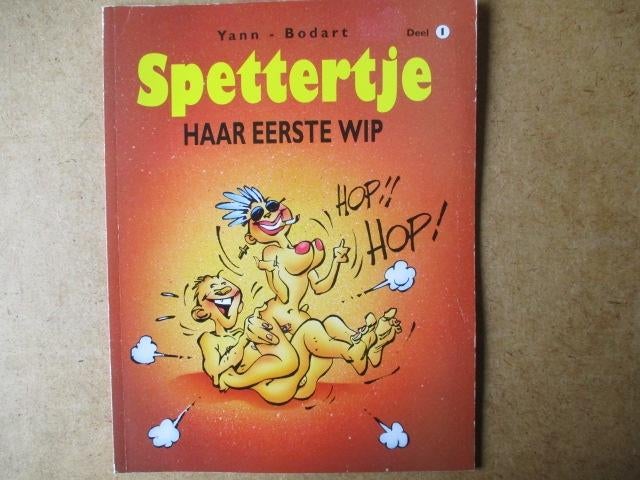 adv7981 spettertje, Eén stripboek, Ophalen, Gelezen