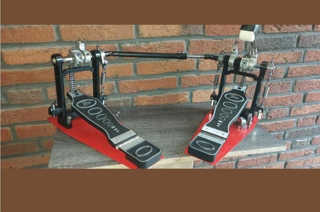 Dubbele voetpendaal en Floortom 16 Inch, Ophalen of Verzenden, Zo goed als nieuw, Overige merken