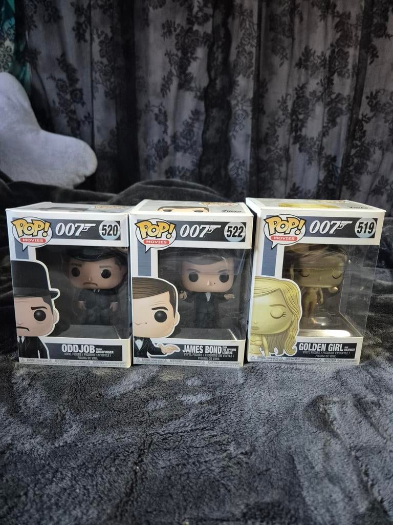 Set van 3 James Bond Funko Pops 007, Ophalen, Nieuw