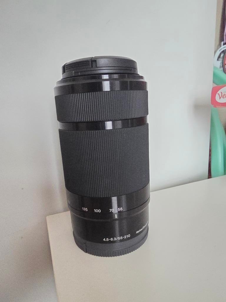 Sony E - 55-210mm - f/4.5-6.3 OSS, Ophalen of Verzenden, Zo goed als nieuw, Telelens