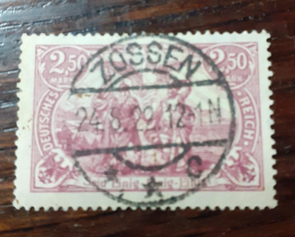 Duitse Rijk, mi 115, Verzenden, Overige periodes, Gestempeld