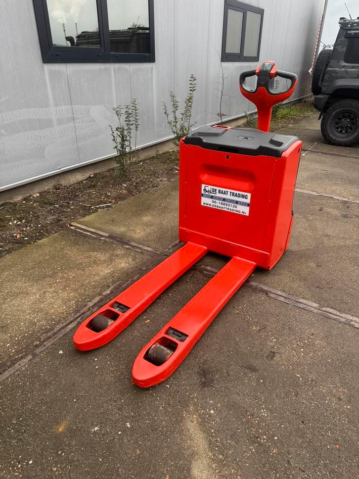 Linde T16 elektrische palletwagen pompwagen, Doe-het-zelf en Verbouw, Palletwagens en Pompwagens, Zo goed als nieuw, Ophalen