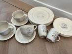 Servies: Dinerborden, Ontbijtborden, Mokken, Soepko, Huis en Inrichting, Keuken | Servies, Ophalen, Gebruikt, Keramiek, Effen