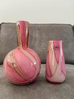 Fidrio Holland Vazen - Bolvormig en Kegelvormig Roze, Ophalen of Verzenden