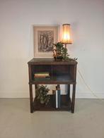 Vintage vitrinekast halkast antiek kastje kast, Ophalen of Verzenden, 25 tot 50 cm, 50 tot 100 cm, Minder dan 100 cm