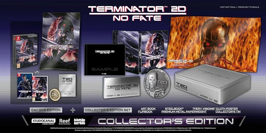 Terminator 2D No Fate Collector's Edition (tin box), Spelcomputers en Games, Games | Nintendo Switch, Ophalen, 1 speler, Nieuw