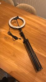 Olaf ringlamp met statief en telefoonhouder, Ophalen, Zo goed als nieuw, Minder dan 150 cm, Driepoot