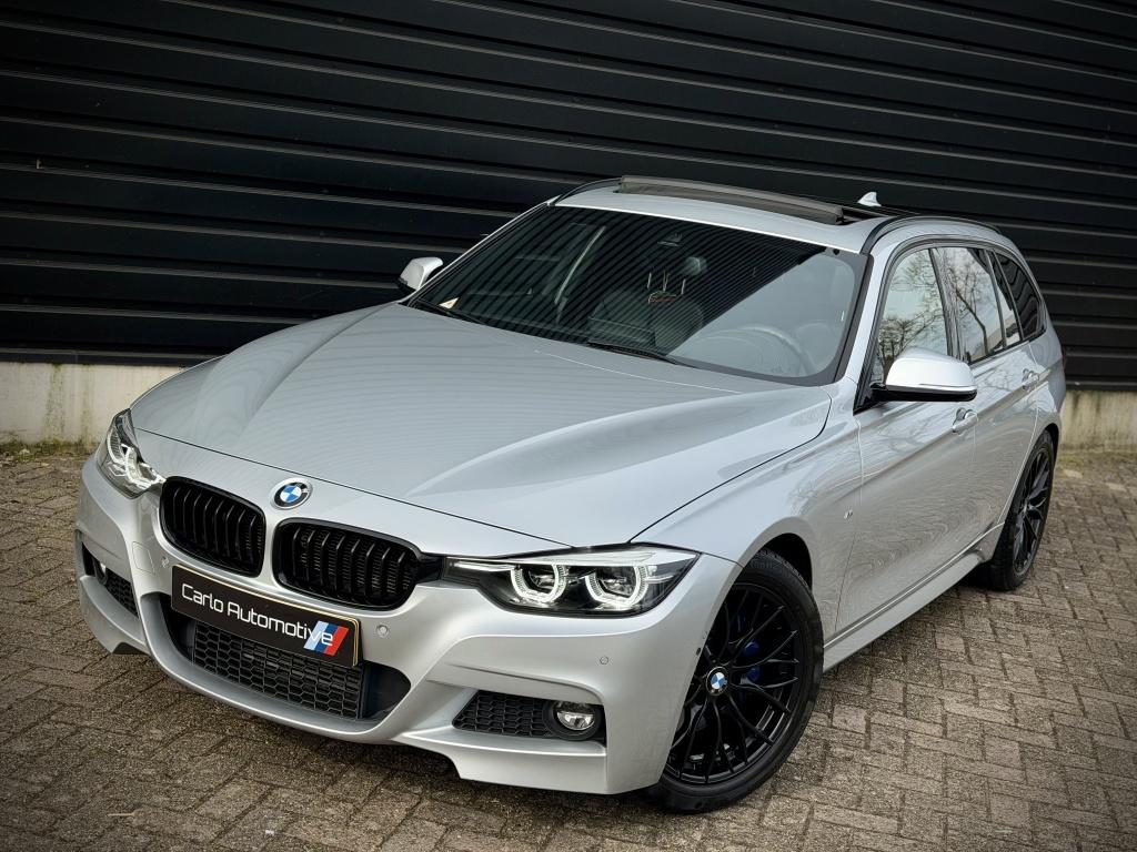 BMW 3 Serie Touring 318i M-SPORT PANO|VIRTUAL|HUD|360|HK|MEM, Auto's, 136 pk, Gebruikt, 1465 kg, 3 cilinders