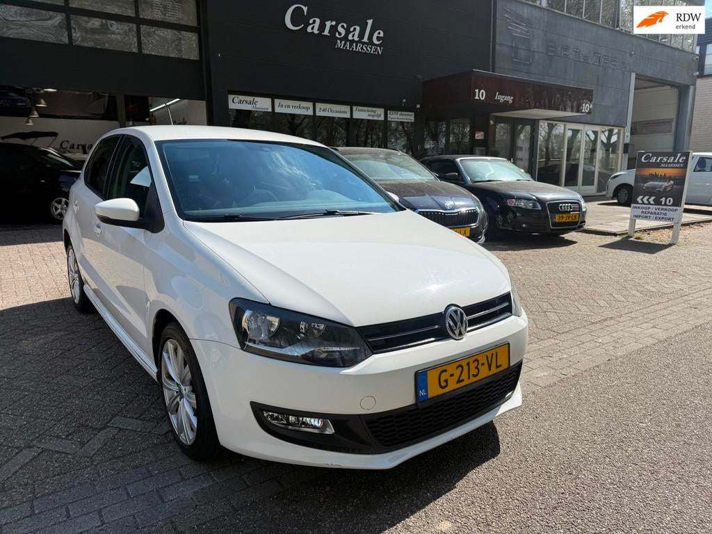 Volkswagen Polo 1.2-12V Team, Euro 5, 967 kg, 1198 cc, Wit