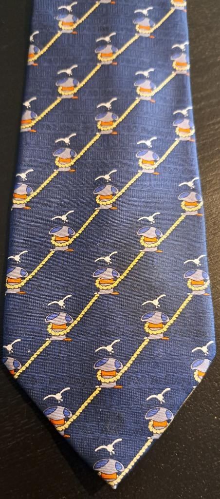 P&O Nedlloyd scheepvaart stropdas blauw, Ophalen of Verzenden, Nieuw, Gebruiksvoorwerp