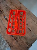 Oranje flessenrek, Ophalen