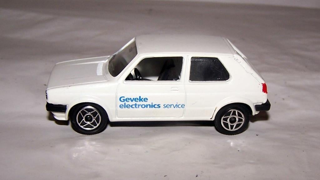 Prachtig model Solido VW Golf GTI Geveke. Nwst., Ophalen of Verzenden, Zo goed als nieuw, Auto, Solido
