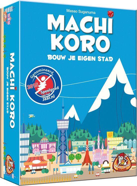 Machi Koro - Dobbelspel - Bouw je eigen stad, Drie of vier spelers, Ophalen of Verzenden, Zo goed als nieuw, White Goblin Games