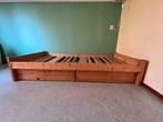 gratis houten bed, Ophalen, Eenpersoons, Bruin, Hout