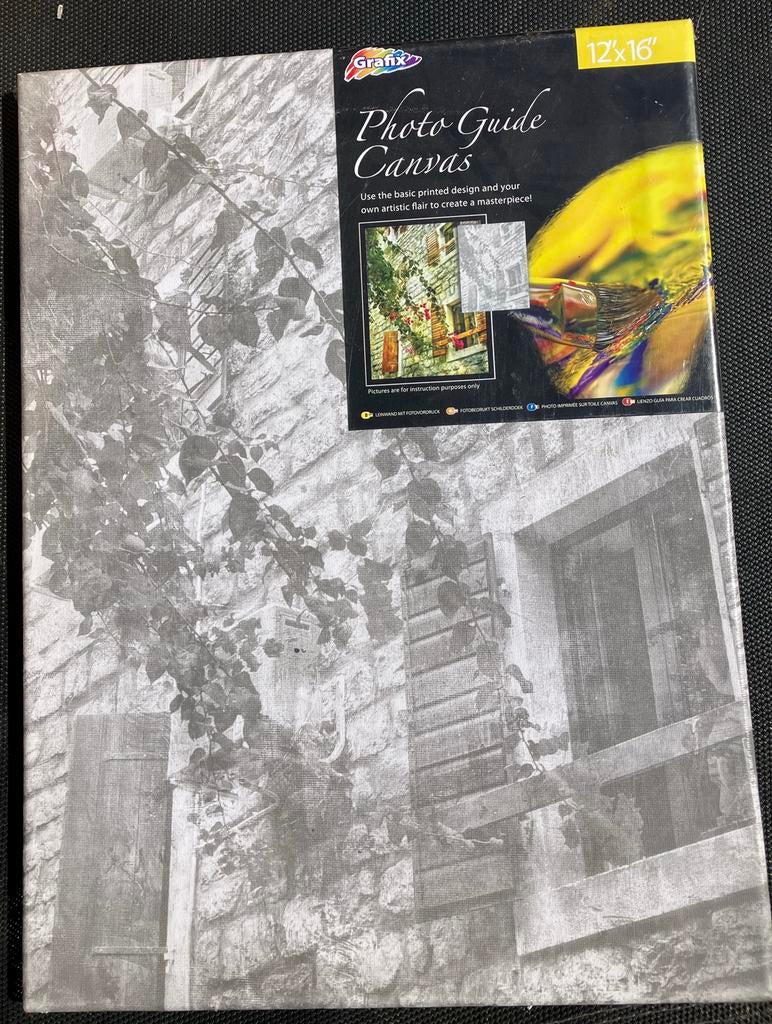 Grafix Photo Guide Canvas 12x16 inch, Ophalen of Verzenden, Nieuw, Doek