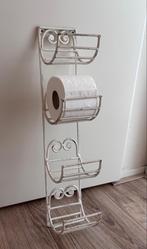 Gietijzeren toiletrolhouder met vintage look, Huis en Inrichting, Ophalen, Zo goed als nieuw, Wit, Overige typen