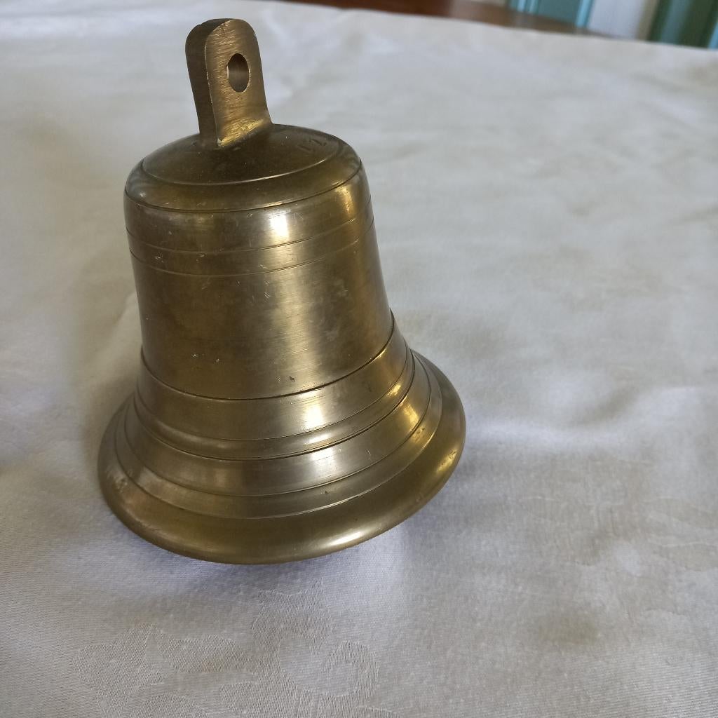 koperen bel 10cm hoog, bieden vanaf € 30.-, Ophalen of Verzenden, Koper