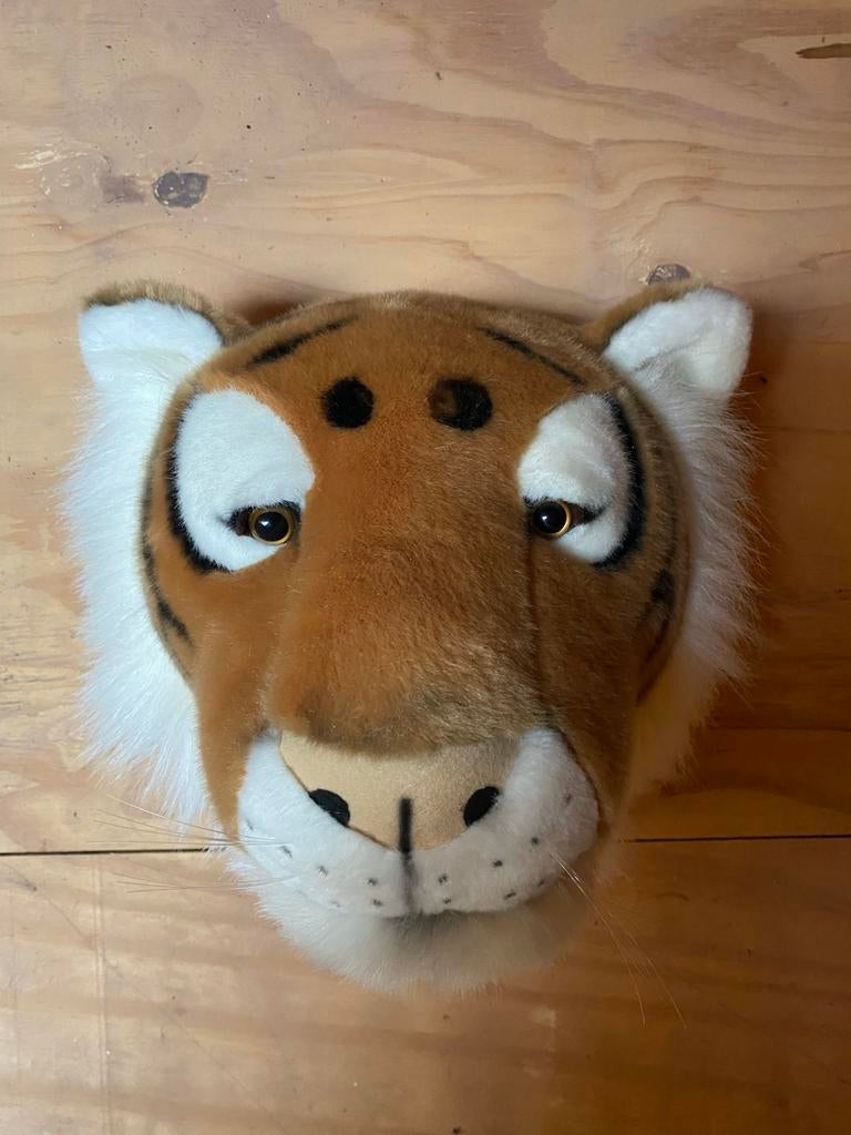 Tijger dierenkop voor aan de muur van Childhome, Ophalen of Verzenden, Zo goed als nieuw, Overige typen