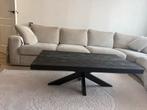 Moderne Zwarte Salonstafel - Strak Design, Huis en Inrichting, 50 tot 75 cm, Zo goed als nieuw, 150 tot 200 cm, Rechthoekig