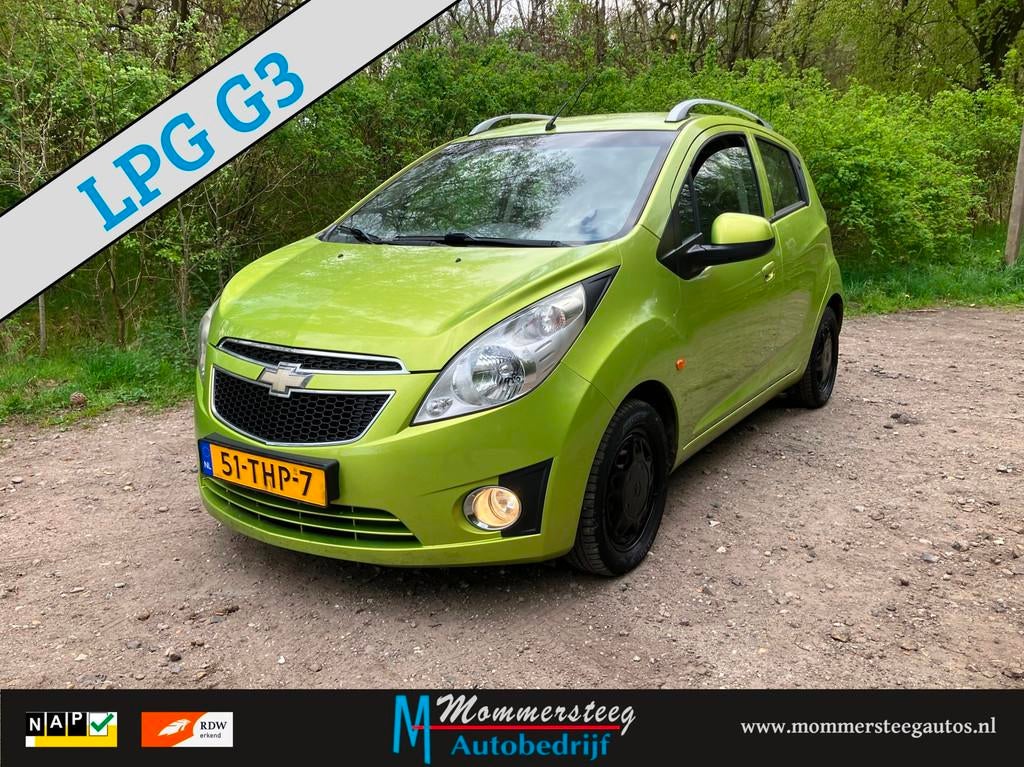 Chevrolet Spark Lpg G3 Airco l Apk 2027, Auto's, Chevrolet, Voorwielaandrijving, Euro 5, Stof, 4 cilinders