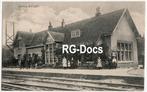 Ansichtkaart - Fotokaart Trein Station Maarn 1918, Ophalen of Verzenden, Voor 1920, Ongelopen, Utrecht