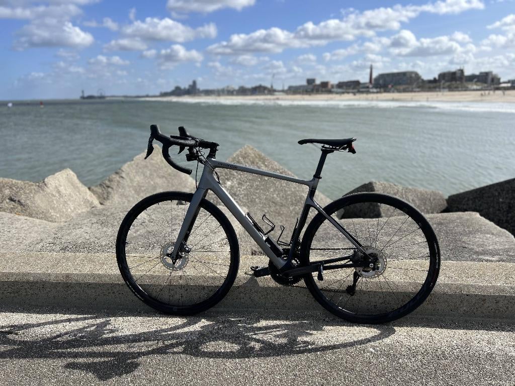 Cannondale Synapse Ultegra Di2 Carbon Disc 56cm, 28 inch, Carbon, Zo goed als nieuw, Meer dan 20 versnellingen
