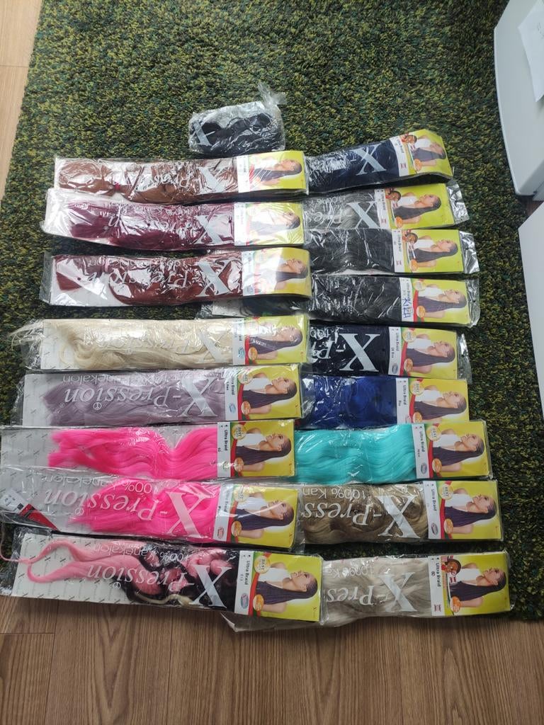 Kanekalon Haar voor Festival Braids en Dreadlocks, Ophalen of Verzenden, Nieuw