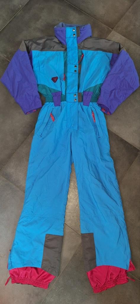 Gaaf vintage skipak - Maat M, Kleding | Dames, Wintersportkleding, Ophalen of Verzenden, Zo goed als nieuw, Maat 38/40 (M), Pak