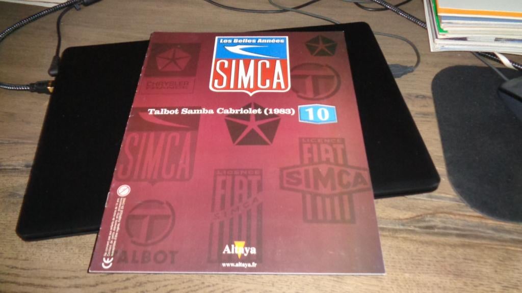 Folder  SIMCA  TALBOT SAMBA CABRIOLET (1983), Boeken, Verzenden, Zo goed als nieuw, Overige merken
