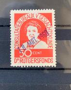 Sluitzegel 50ct Dr Rutgersfonds, Verzenden, Na 1940, Gestempeld