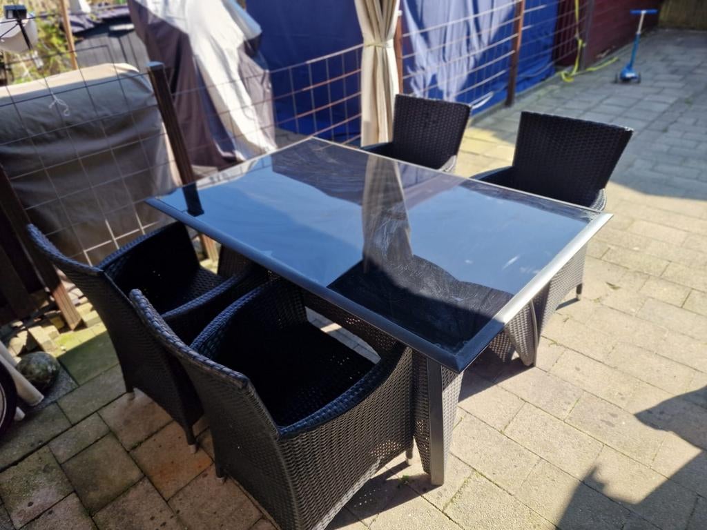 Tuinset uit de Collection Bois Le Duc, Ophalen, Gebruikt, Wicker