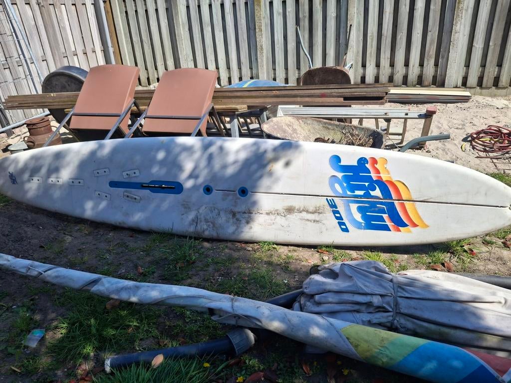 Vintage Surfplank - Meer dan 40 jaar oud, 300 cm of meer, Ophalen of Verzenden, Plank, 5 tot 7 m²