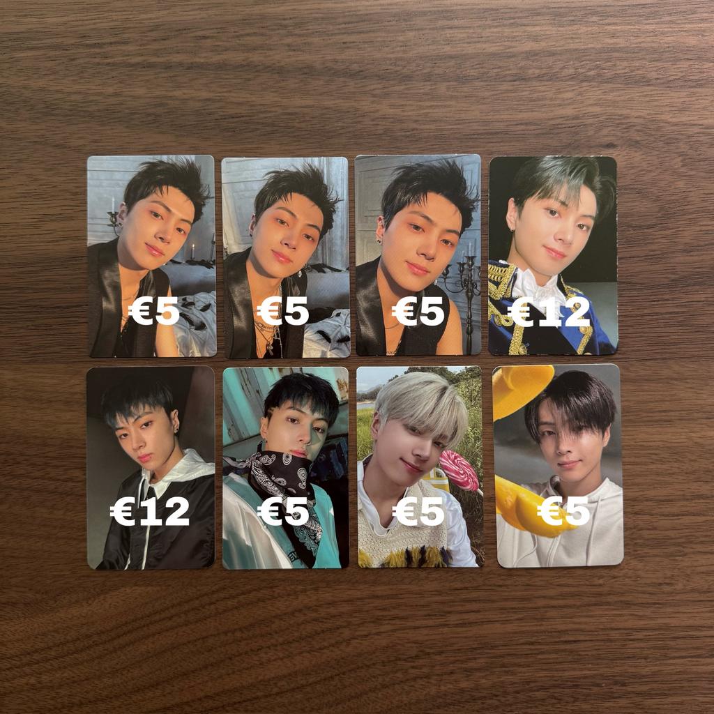 ENHYPEN Jay photocards, Verzamelen, Muziek, Artiesten en Beroemdheden, Ophalen of Verzenden, Zo goed als nieuw, Foto of Kaart