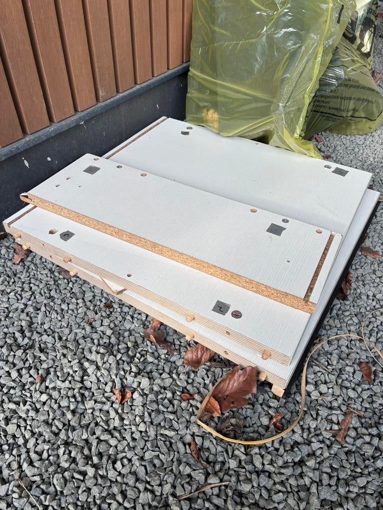 Kastdeur, zijwand en planken. Geen spaanplaat!, Ophalen, Minder dan 25 mm, Zo goed als nieuw, Plank
