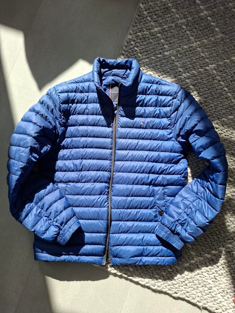 Jas Tommy Hilfiger, Blauw, Tommy Hilfiger, Ophalen of Verzenden, Gedragen
