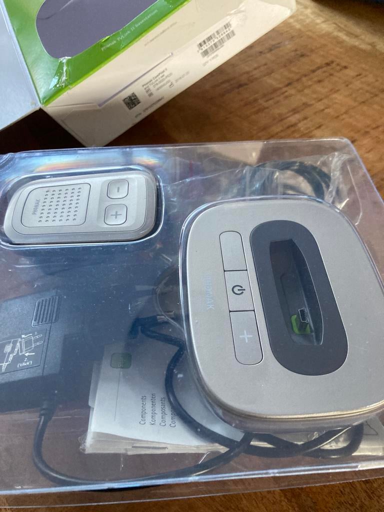 Phonak TV en Music set Compilot II en TV link II, Ophalen, Gebruikt