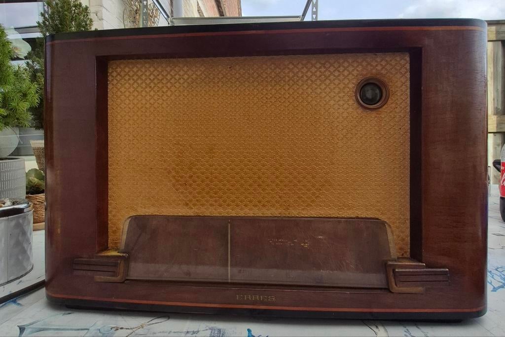 Te koop Erres buizenradio uit de jaren '50,, Ophalen of Verzenden