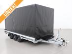 Hulco Terrax-3 machinetransporter met huif - voorraad!!, Auto diversen, Aanhangers en Bagagewagens, Nieuw
