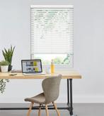 Veneta houten jaloezieën 63 mm wit set van 2, Huis en Inrichting, Ophalen of Verzenden, Zo goed als nieuw, Wit, 50 tot 100 cm