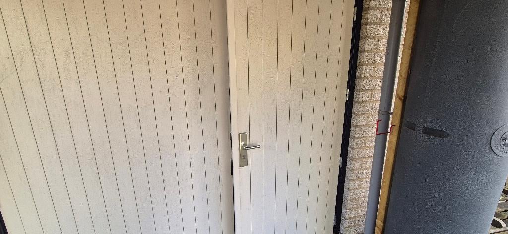 Garagedeuren, Ophalen, Gebruikt, Garagedeur, Hout