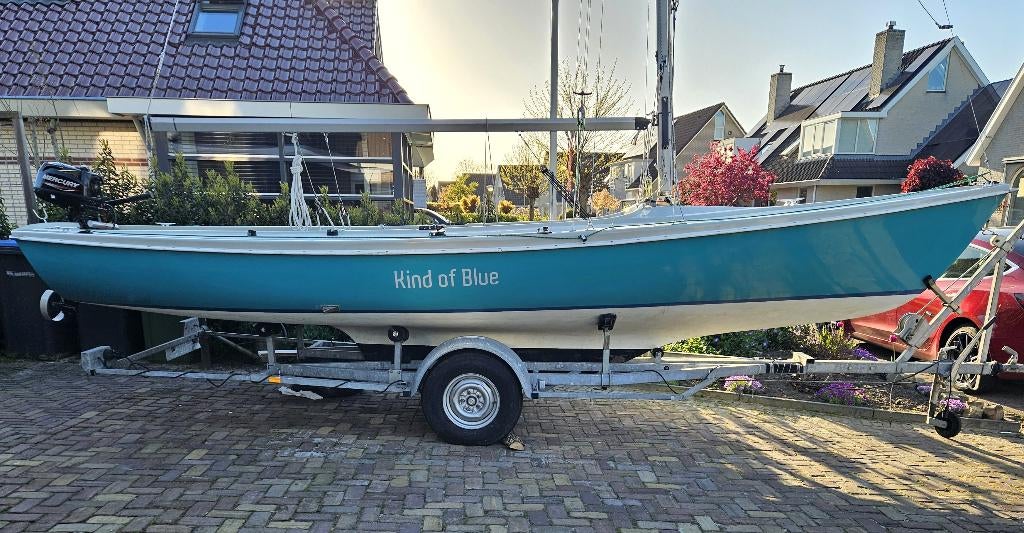 Randmeer Avance wedstrijduitvoering met trailer, Watersport en Boten, Ophalen, 6 meter of meer, Zo goed als nieuw, Randmeer