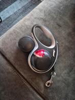 FLEXI looplijn maat S met lampje, Ophalen of Verzenden, Gebruikt, Hondenriem