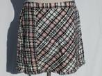 Mooie geruitte rok. Mt 38. Merk Mim, Maat 38/40 (M), ., Wit, Ophalen of Verzenden