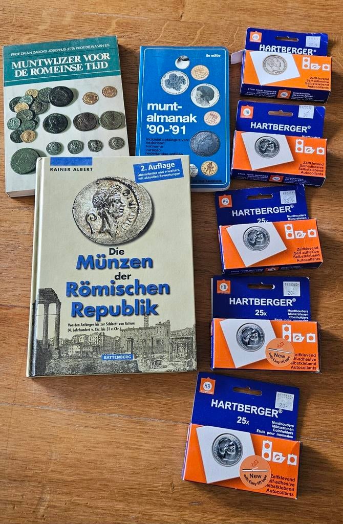 Boeken over Romeinse munten en Hartberger munthoude, Ophalen of Verzenden, Boek of Naslagwerk