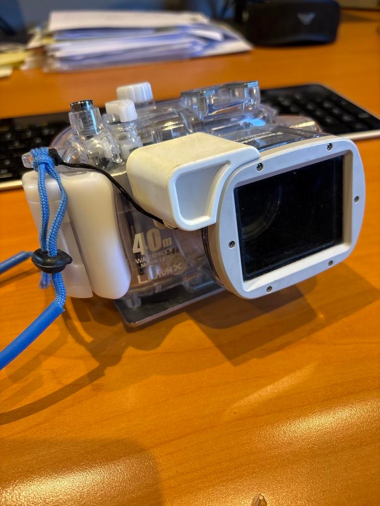 Panasonic Lumix onderwaterhuis 40m, Ophalen of Verzenden, Gebruikt, Meer dan 40 meter, Onderwaterhuis