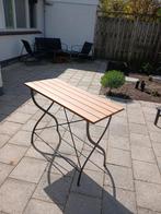 Nette teak houten opklapbare tafel voor buiten of binnen, Ophalen of Verzenden