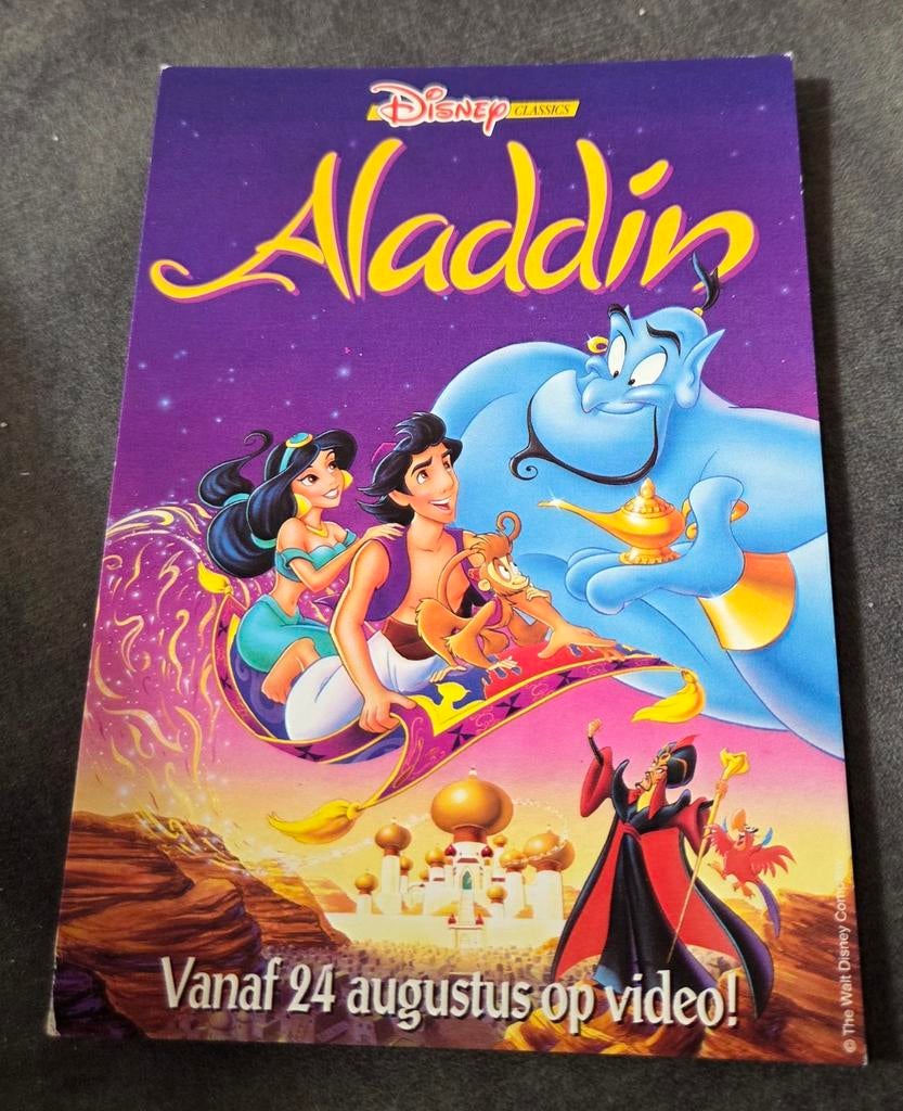 Aladdin - Walt Disney, Verzamelen, Verzenden, Ongelopen, Kinderen