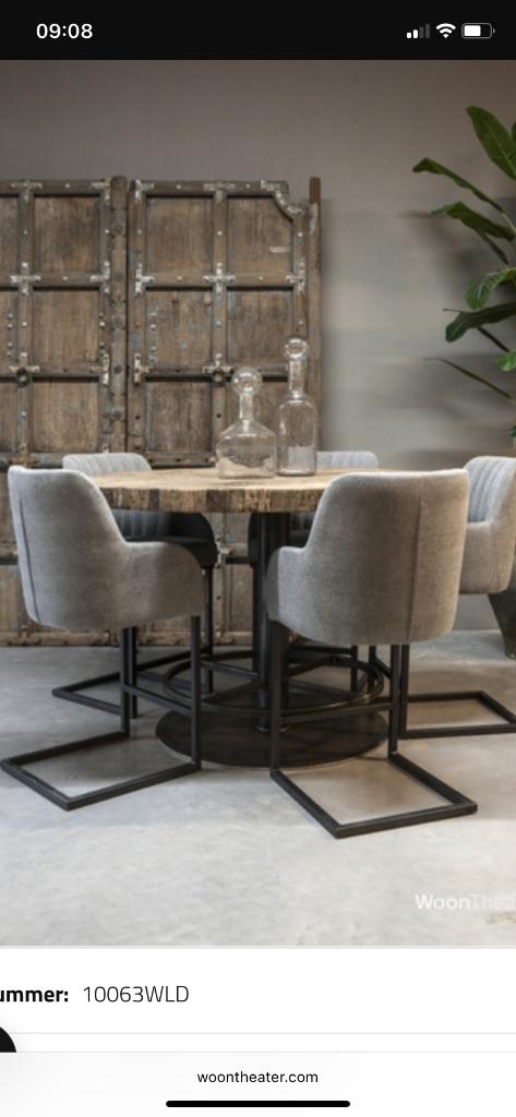Eettafel, Ophalen, Overige materialen, 50 tot 100 cm, 100 tot 150 cm