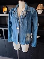 Jeans jasje / blazer. XXL 38 40 42 kleine 44, Kleding | Dames, Blauw, Maat 42/44 (L), Ophalen of Verzenden, Zo goed als nieuw